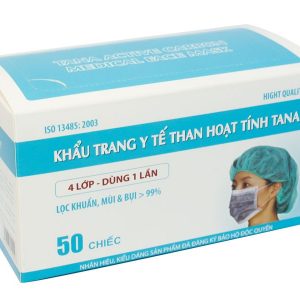 Khau Trang Y Te Than Hoat Tinh Tana Da Tiet Trung Hop 50 Cai